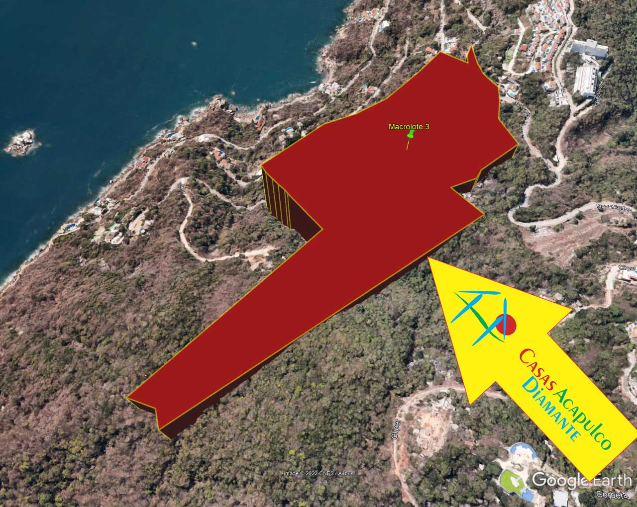 Terreno Brisas del Marqués Macrolote 3 - Ubicación satelital y entorno 3